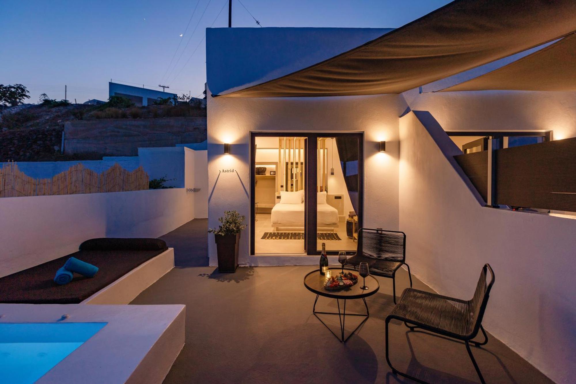 Lackos Luxury Suites Imerovígli Buitenkant foto